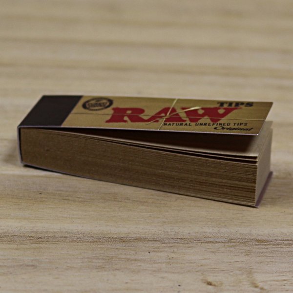 RAW Filter Tips slim unperforated