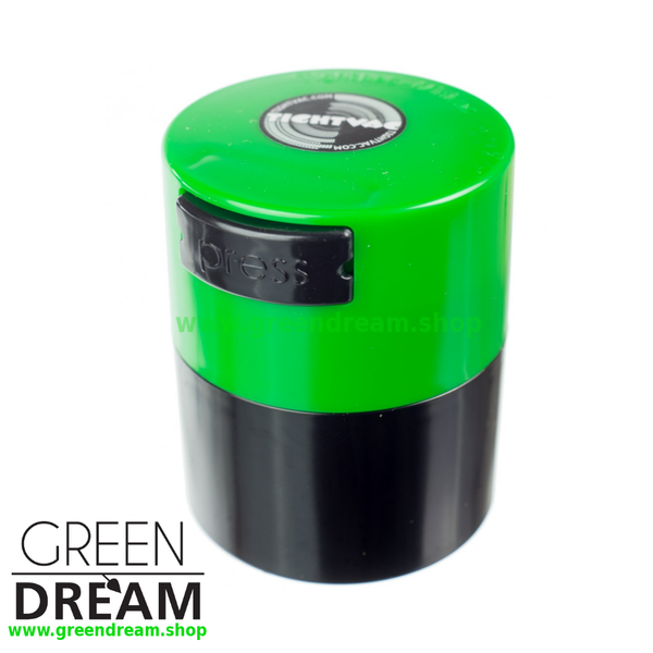 MiniVac solid 0,12L Black & Green Cap
