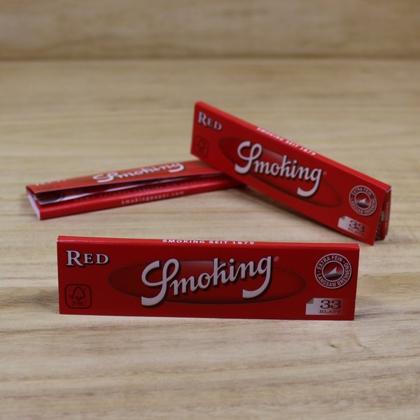 Smoking Red Kingsize Papers