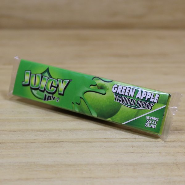 Juicy Jays King Size Slim - Green Apple