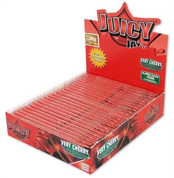 Juicy Jays King Size Slim - Very Cherry