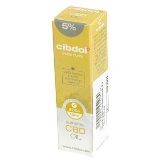 CBD Oil 5%, Cibdol Hemp Seed Oil