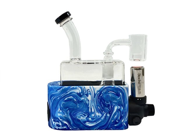 RiO Makeover Kit, blue/blau-weiß, Stache Products