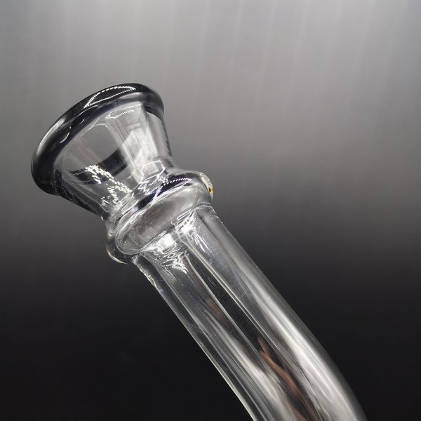Glassbong 14mm with Double-Drum-Percolator, black