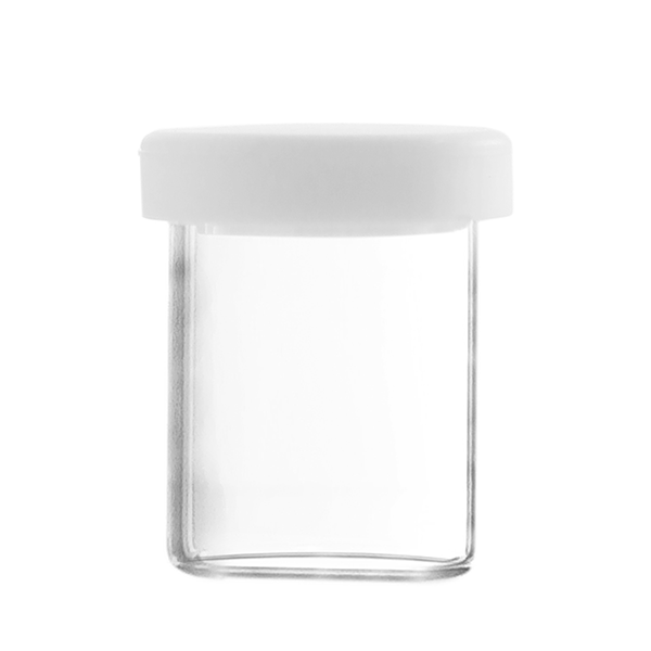 Dabbing Glass Container with Silicone Lid, 10ml