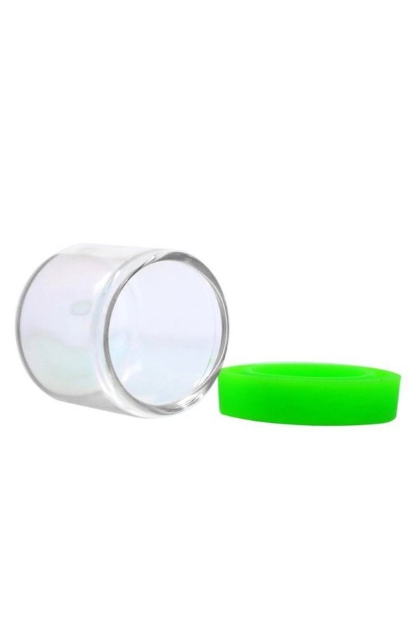 Dabbing Glass Container with Silicone Lid, 5ml