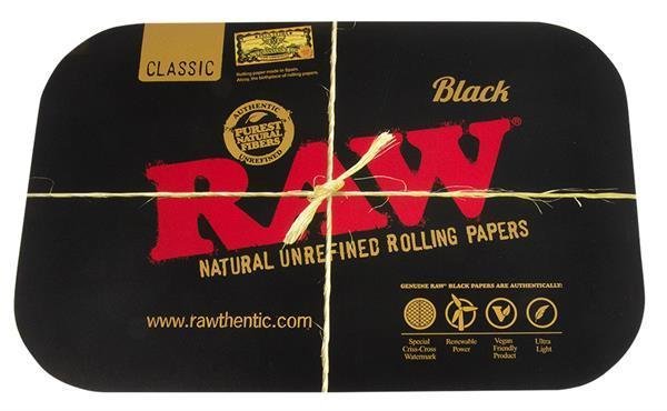 "RAW Black" Tray Magnet-Cover, klein