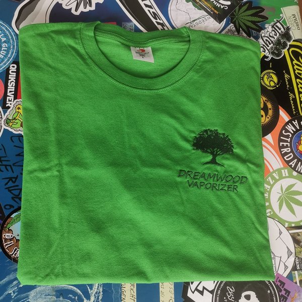 Dreamwood Crew T-Shirt with embroidered Tree-Logo