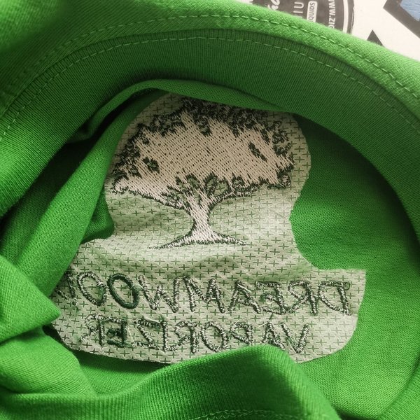 Dreamwood Crew T-Shirt mit gesticktem Baum Logo