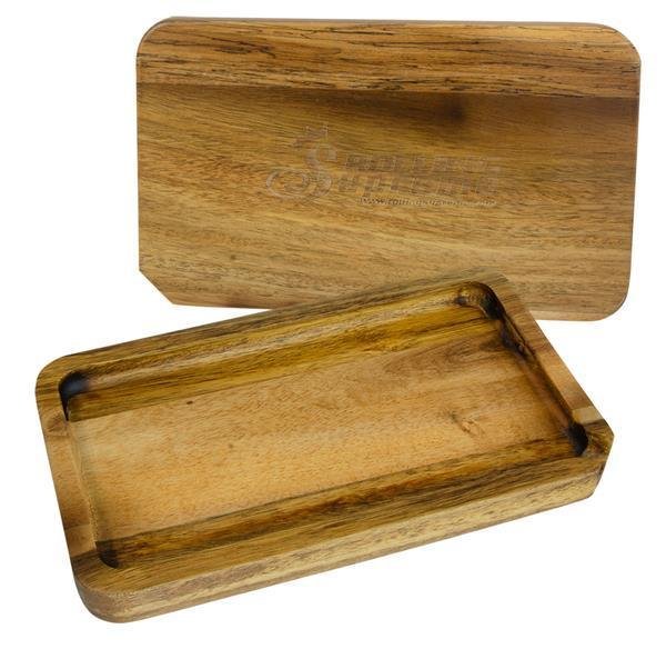 Dreh-Tablett - Rolling Tray "Rolling Supreme", aus Holz