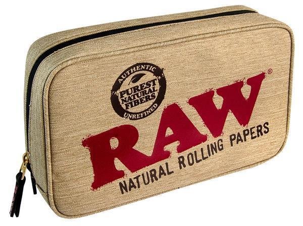 RAW Smell Proof Smokers Pouch - große Tabaktasche