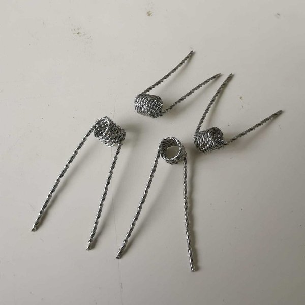 DIY-Coil Mix Twisted SS316, 4 pcs. for Dreamwood Glow RCV