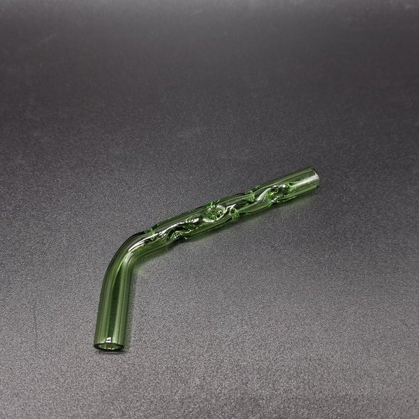 Cooling glass GREEN bend for Combi (Cooling) Mouthpiece - Dreamwood