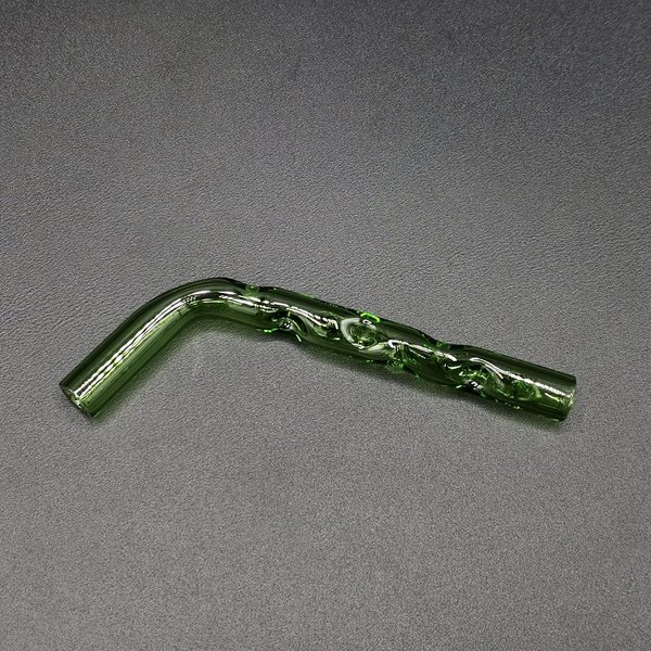 Cooling glass GREEN bend for Combi (Cooling) Mouthpiece - Dreamwood