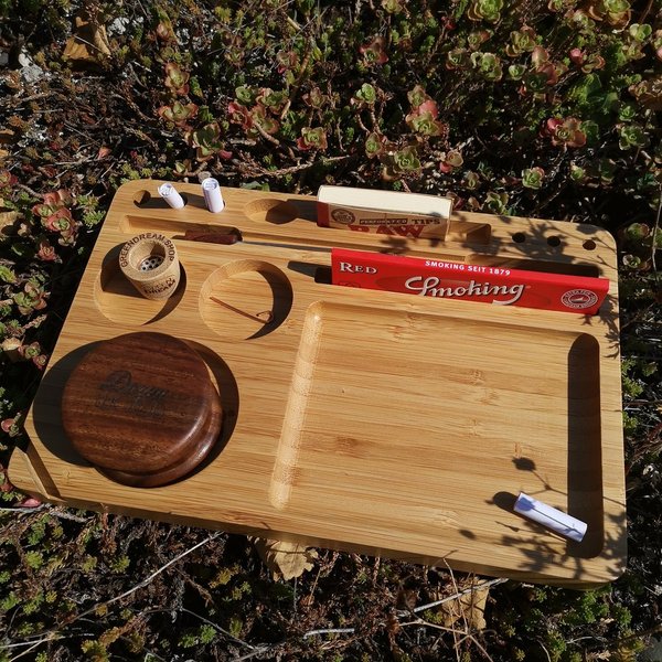 BUDDIES Bamboo - Rolling Tray groß