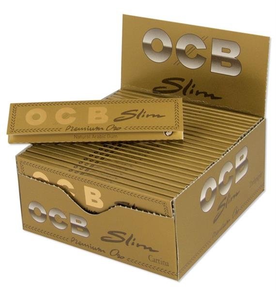 OCB Gold "Oro" Premium Long Slim Papier