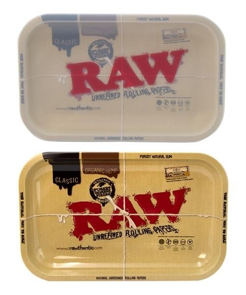 RAW Dab Rolling Tray - klein mit Silikon-Cover